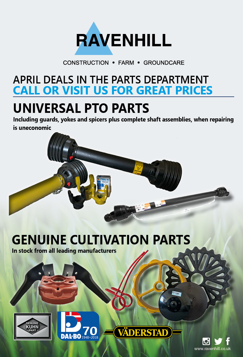 Ravenhill Monthly Parts Insert April 2019