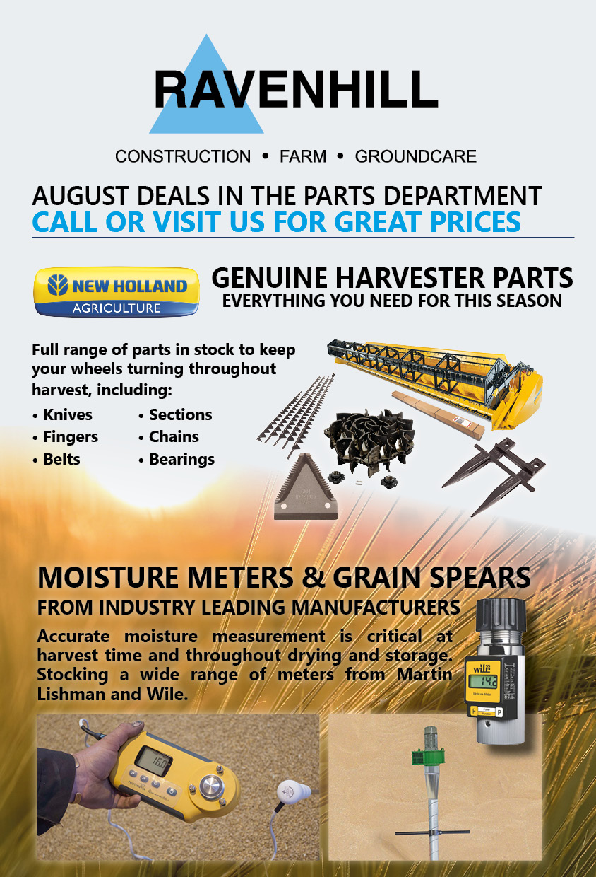 Ravenhill Monthly Parts Insert August 2019